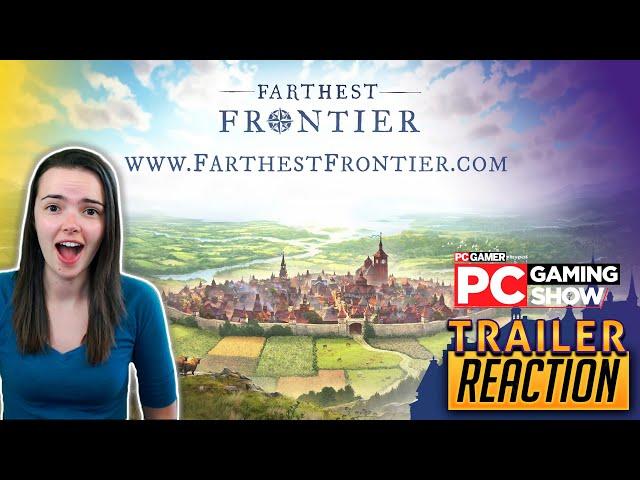 Farthest Frontier TRAILER REACTION!