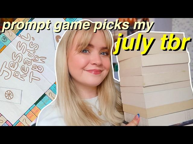 TBR GAME CHOOSES MY JULY TBR! july tbr prompt game