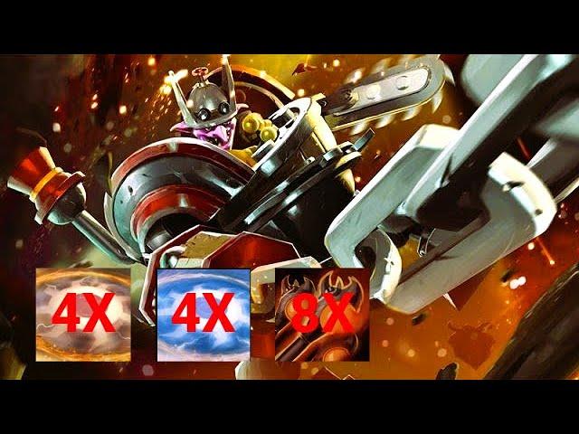 8X MULTICAST CAKRAM DOTA 2 - CUSTOM HERO CHAOS (CHC)