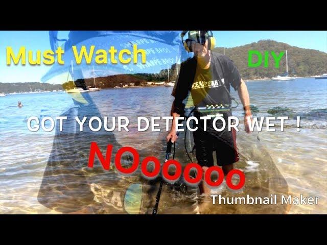 Got your Detector Wet ! NOOOOO (Dont Hang Yourself) DIY Special with Tim Davies and his Excalibur 2