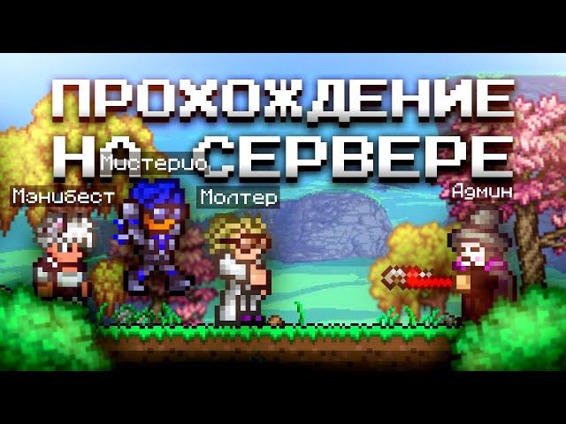 ТЕРРАРИЯ НО НА СЕРВЕРЕ?! ПОЛНОЕ ПРОХОЖДЕНИЕ TERRARIA НА СЕРВЕРЕ ТСНГ!