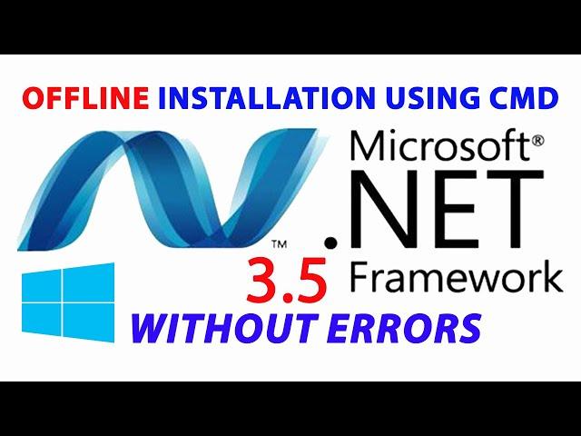 How to Install Net Framework 3.5 on Windows 10 Offline Installer Without CD or Errors 0x800f081f