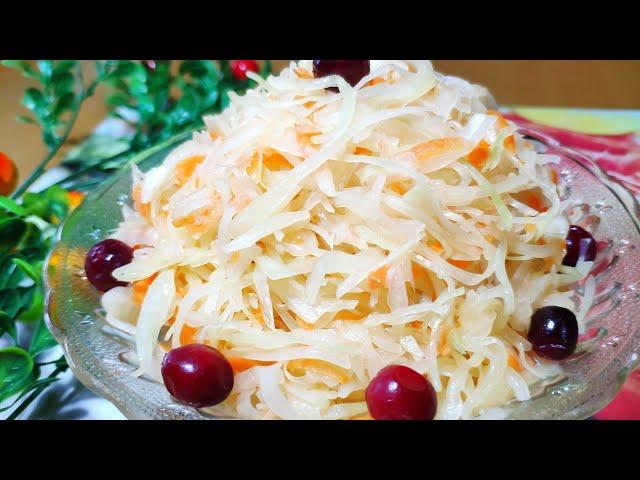 Салат из Свежей Капусты как в Столовой. Вкусный и Простой Рецепт салата с капустой.