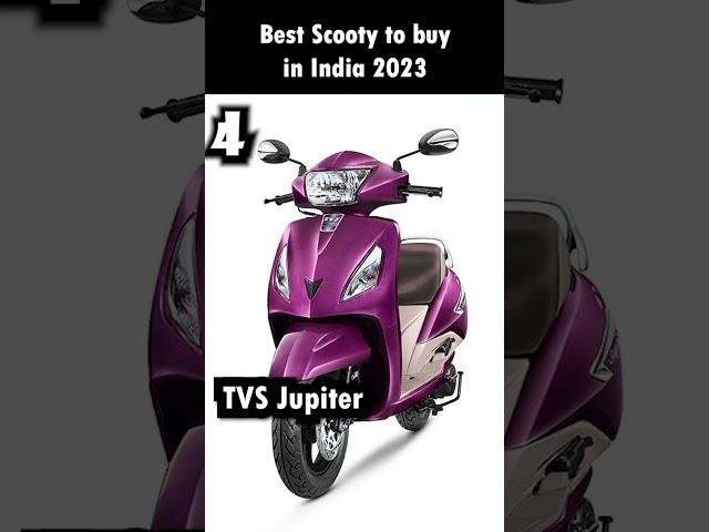 Top 5 Best Scooty to buy in India 2023