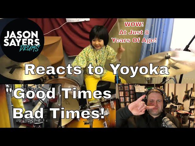 Drummer reacts to Yoyoka - Good Times Bad Times - Led Zeppelin