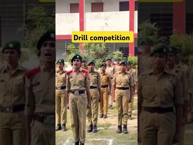 Drill competition 🫡 #S.U.O. Ncc IGC #ncc.day#yt short