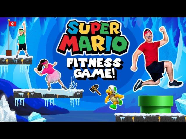 ⭐⭐⭐ SUPER MARIO Epic Videogame Workout 3 | Kids Exercise