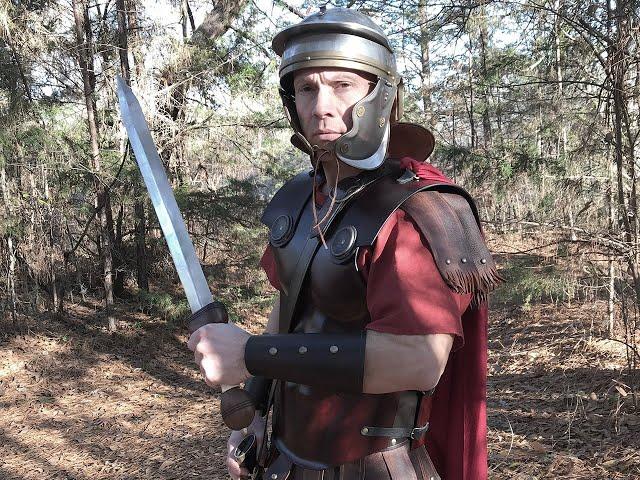 Making a Real Leather Armor Imperial Roman Officer Suit