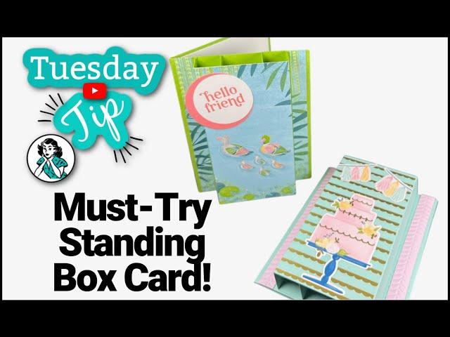 Standing Box Card Design: A 5 Minute Base for Endless Creativity