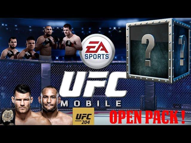 UFC mobile - open pack live event UFC 204 BISPING vs DAN HENDERSON