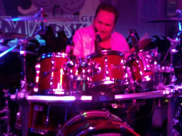 Mike Reno playing the drums who new, with Jimi Jamison and Stormbringer.