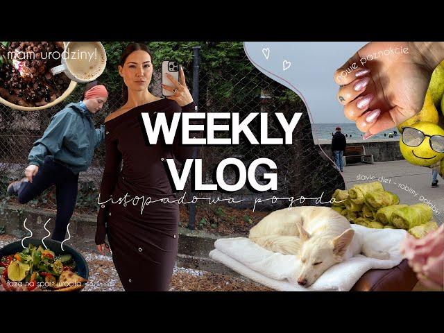 WEEKLY VLOG️ // jesienią odpuszczam / gotowanie / fizjo działa / bieganie i siłka / małe zmiany
