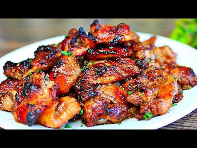 Honey Garlic Baked Chicken Thighs Recipe - Easy Chicken Recipe