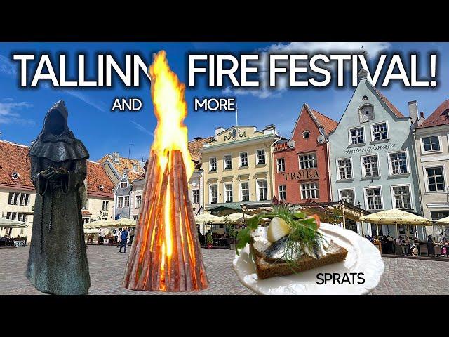 The FIRE FESTIVAL of Estonia | Jaanipäev | Tallinn, Estonia