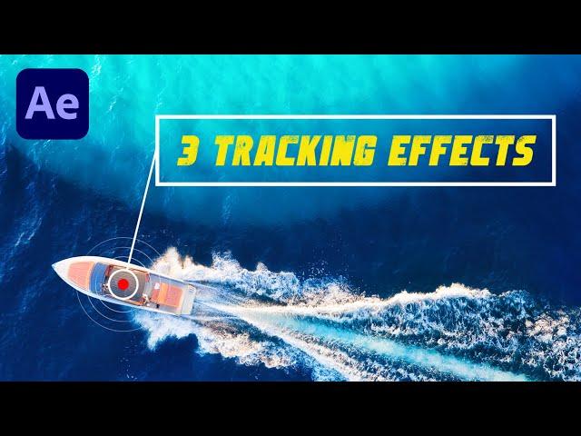 3 Motion Tracking Effects in Adobe After Effects (no plugins!) Step-by-Step Tutorial