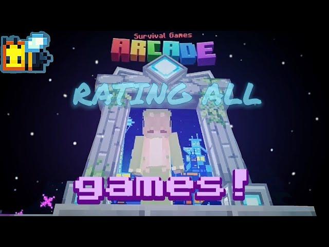 Playing & rating ALL of the Hive ARCADE games!