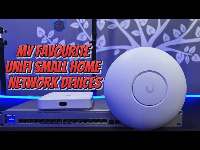 Unifi Perfect small  Home network devices