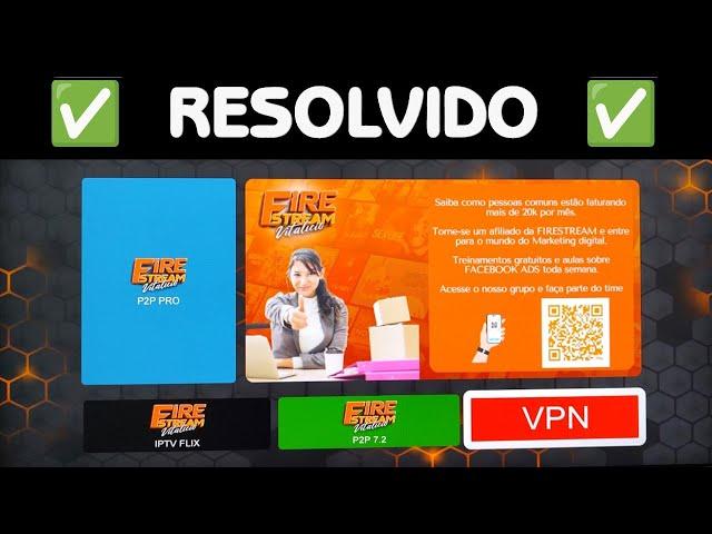 FIRESTREAM - RESOLVIDO PROBLEMA DE ACESSO