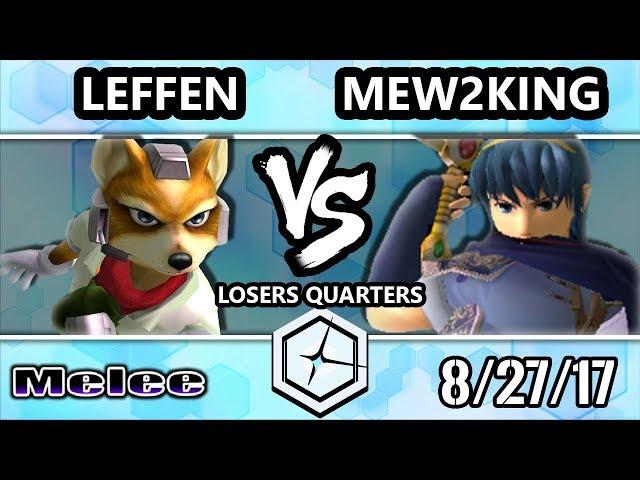 Shine 2017 SSBM - TSM | Leffen (Fox) vs FOX MVG | Mew2king (Marth) - Melee LQ