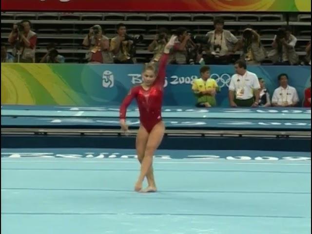 Shawn Johnson (USA) 2008 Olympics AA FX