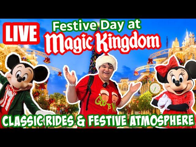 Live: Day at Magic Kingdom & Island Tower! - Rides & Our Hotel Room - Disney World Livestream