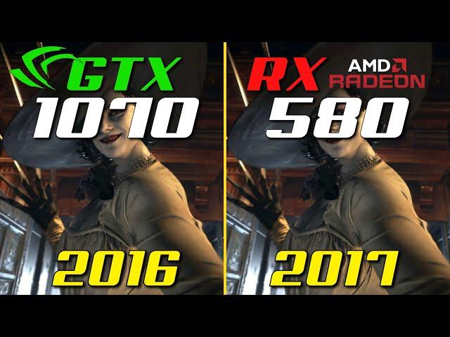 GTX 1070 vs. RX 580 | in 2021