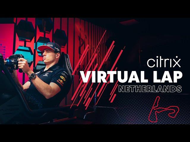 @citrix Virtual Lap | Max Verstappen At The Dutch Grand Prix