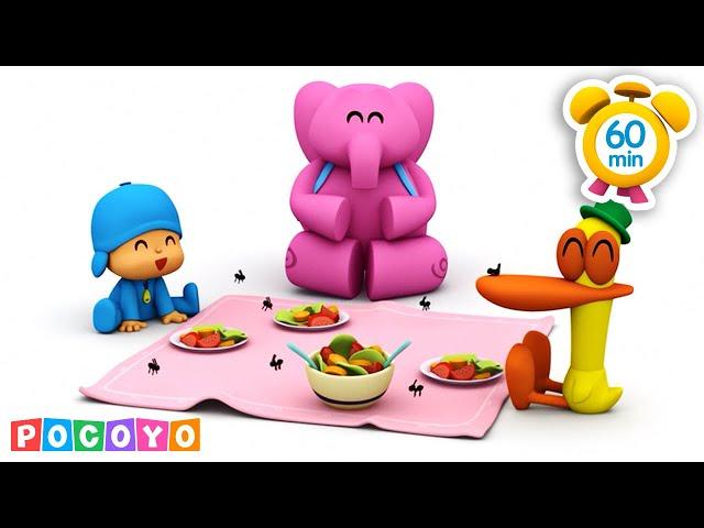 Oh no! There are flies at the picnic - how difficult! 🪰 | Pocoyo English | Cartoons