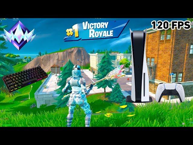 Fortnite Ranked Reload on PS5 | Keyboard & Mouse Gameplay