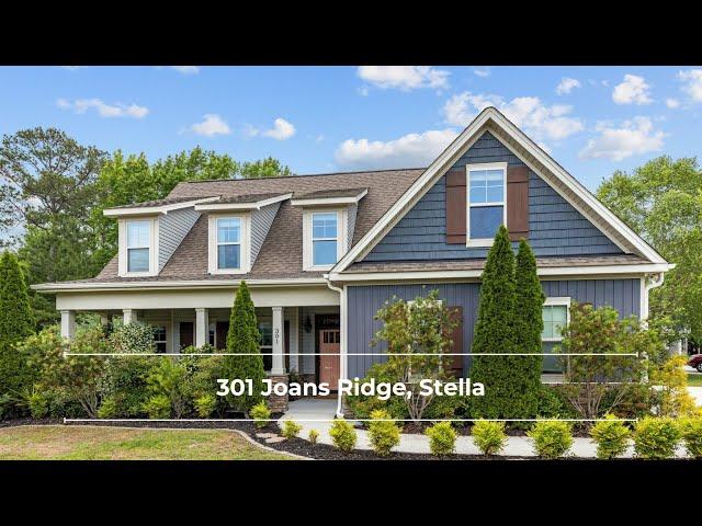 SOLD! Charming Home in Coastal Community, 301 Joans Ridge, Stella