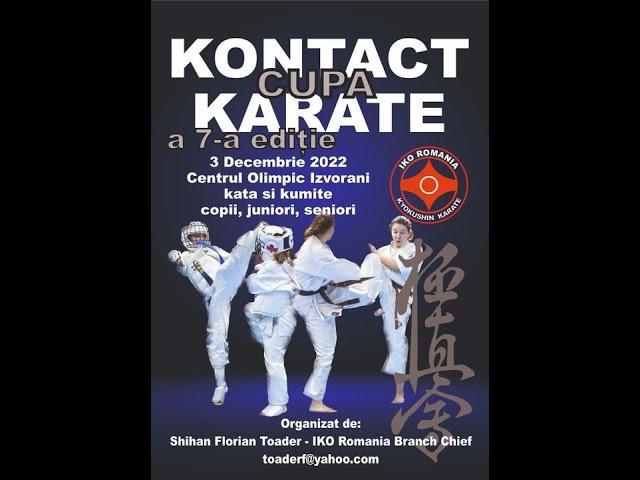 SPORT TRIP ECHIPEI IPPON MOLDOVA la CUPA KONTAKT KARATE BUCURESTI IZVORANI 3.12.2022