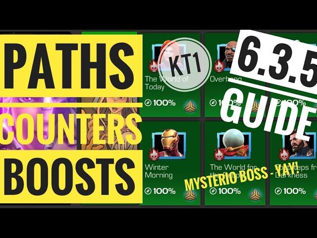 FULL 6.3.5 Guide! Best Counters, Preffered Boosts , Easiest Paths! The World For The People!