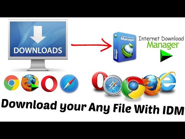 How Download Any File With Internet Download Manage