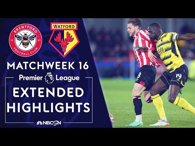 Brentford v. Watford | PREMIER LEAGUE HIGHLIGHTS | 12/10/2021 | NBC Sports