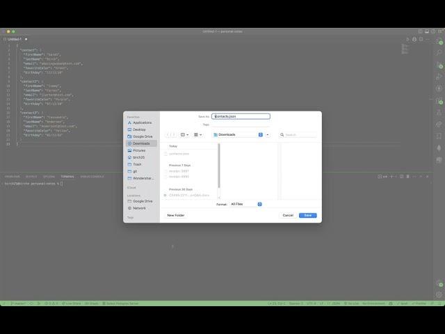 MongoDB Compass JSON import