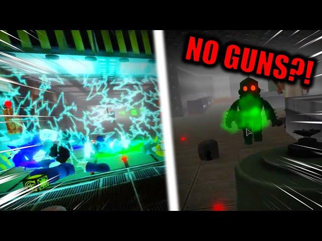 How Far Can I get in Endless Survival WITHOUT Using Guns? | Survive and Kill the Killers in Area 51