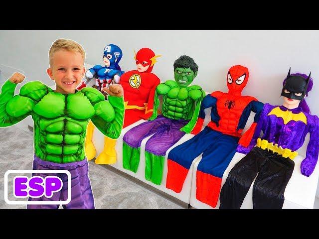 Vlad se convierte en un superhéroe  Video de colección para niños