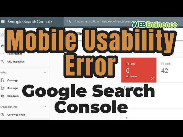 Mobile Usability Error in Google Search Console - My THEORY on What Triggers It and How to Fix