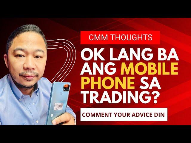 Ok ba na cellphone lang ang gamit sa crypto trading?