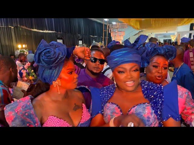 MOMENT FUNKE AKINDELE & IYABO OJO STORMED THE DANCE FLOOR AT KAMO STATE WEDDING