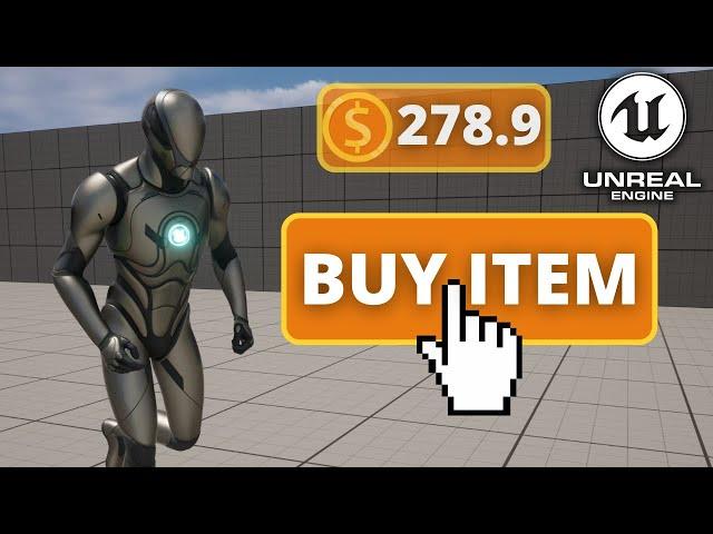 How to Buy an Item with Currency in Unreal Engine 5