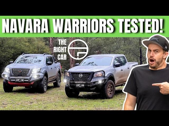 Nissan Navara Warrior Review -- SL Warrior & PRO-4X Warrior test inc. off-road