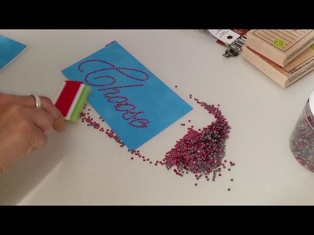 ADD RHINESTONES TO CANVAS W/CRICUT EASY PRESS PT. ONE