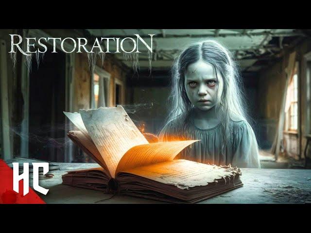 Lost Diary Awakes a Ghost Child | Paranormal Horror Movie | Halloween Horror Movie | Restoration