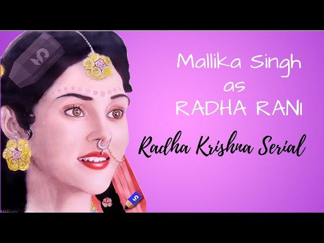 #shorts Radha Painting #mallikasingh #radhakrishna #starbharat #radhakrishnaserial #sumedh