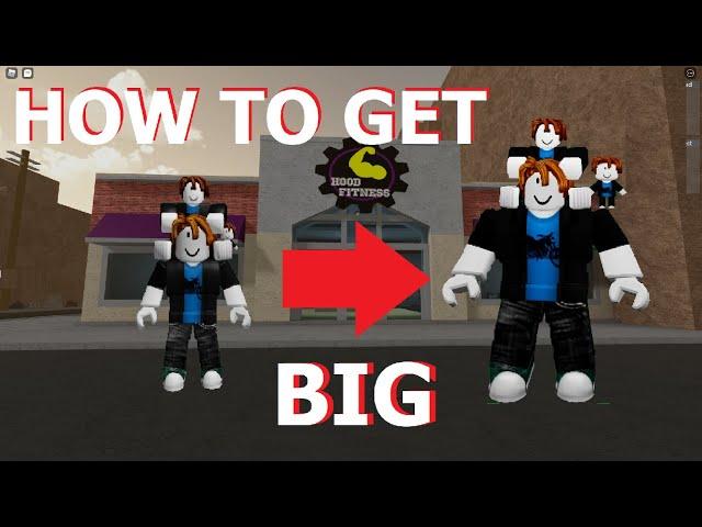 How To Get Big/Strong In Da Hood!