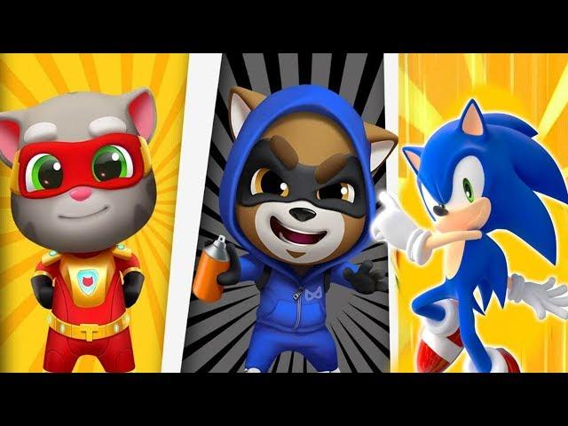 ГОВОРЯЩИЙ ТОМ ПОГОНЯ ГЕРОЕВ VS Sonic Dash VS  СУПЕР ЗЛАЯ БАБКА GRANNY  Серия 5