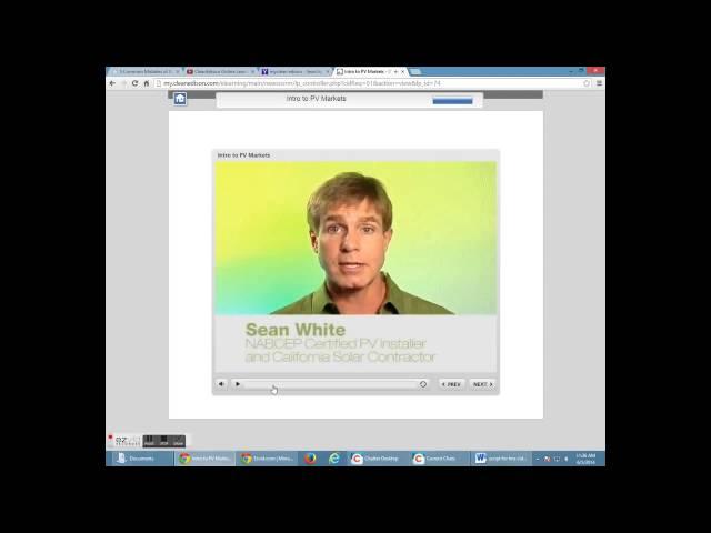 How to use your Online Training Courses
