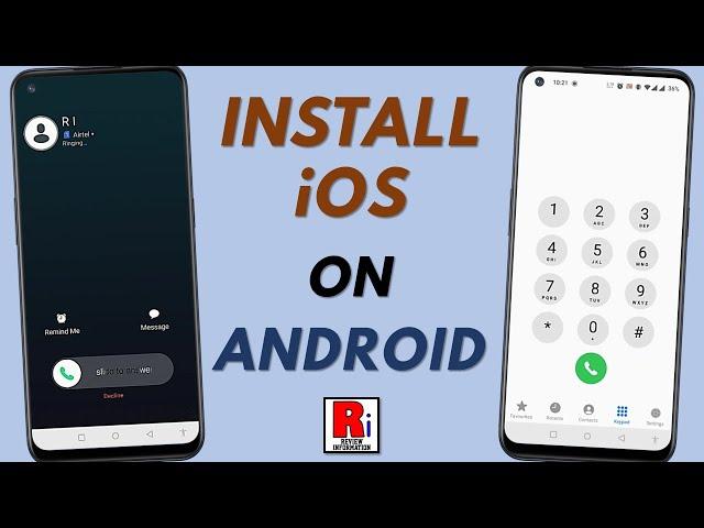 How to Get iOS Dialer and Caller Screen in Any Android Phone