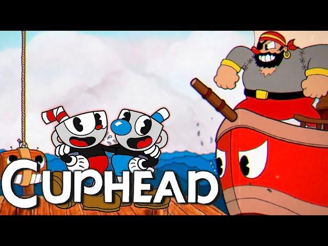 Капитан Соляная Борода босс Пират - Cuphead